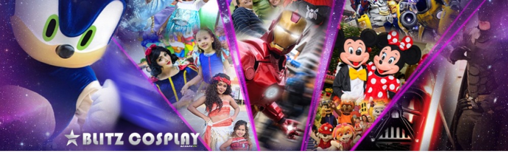 Personagens Vivos Blitz Cosplay