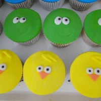 Cupcakes Pintinho e Sapo