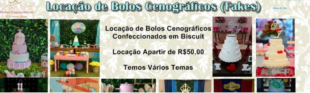 Aluguel e Venda de Bolos Fakes