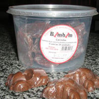 POTE DE CARRINHO DE CHOCOLATE
