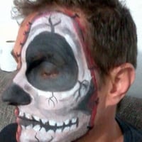 maquiagem hallowen