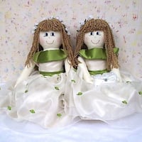 Bonecas daminhas Claudia