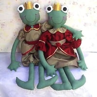Casal de sapos príncipes