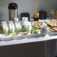 Breakfast corporativo com charme e sabor.