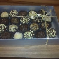 Presente com 20 brigadeiros R$18,00