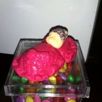 Caixinha com biscuit