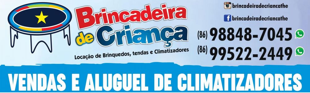 Brincadeira de Criança - Locação de brinquedos, tendas e climatizadores