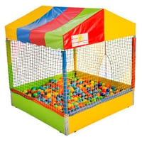 Alguns de nossos brinquedos...
Piscinas de bolinhas de vários tamanhos