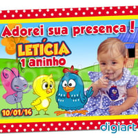 Imã de geladeira personalizado - em qualquer tema! Verso totalmente imantado. Vários tamanhos.