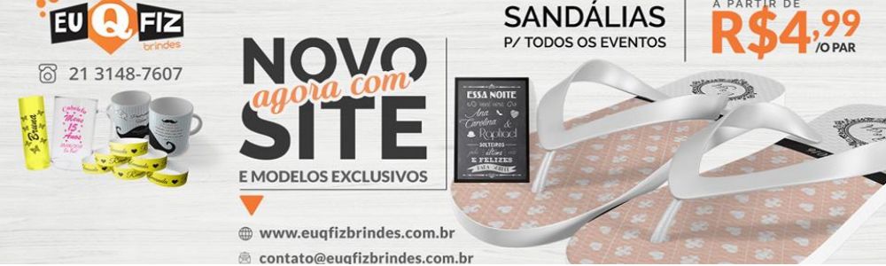 Chinelos Personalizadas