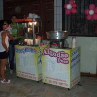 LOCAÇÃO DE PIPOQUEIRA E ALGODOEIRA