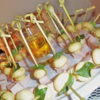 Stick de Champignon com Blanquet e Manjericão