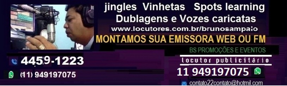 palhaço locutor