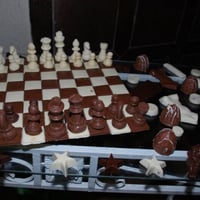 Xadrez de chocolate