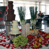 Cascatas de chocolate