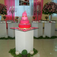 Mesa principal para Debutante.