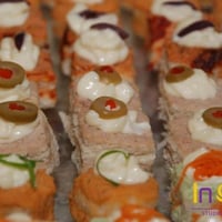 canapés de entrada