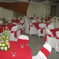 ´mesas para convidados com 6 lugares