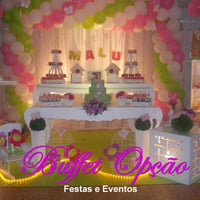 Decoração Provençal Buffet Opção Festas e Eventos