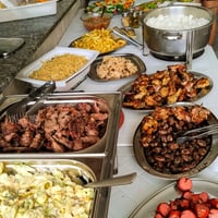 Buffet de churrasco completo