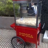 Carrinho de Pipoca p/ festas, casamento, feira, eventos, dia das crianças, inaugurações e promoções