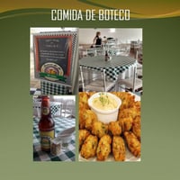 Comida de Boteco. Para festas, eventos, confraternização, cha bar, despedida de solteiro.
Caldinho