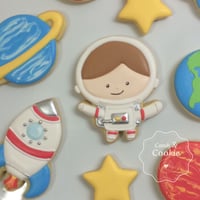 Biscoitos Decorados - Astronauta