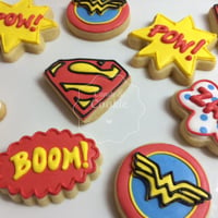 Biscoitos Decorados - Heróis