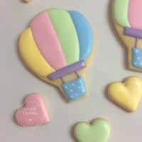 Biscoitos Decorados - Balões