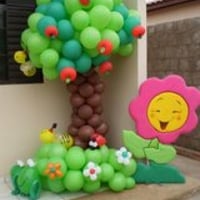 arvores com bichinhos