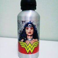 Squeeze alumínio personalizado (qualquer estampa ou foto).