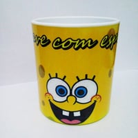 Caneca de acrílico personalizada, com alta qualidade e definição.