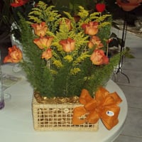 Caixa de rosas R$70,00