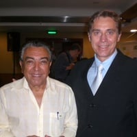 Mauricio de Souza e Carlos Mello durante evento do Consulado do Canadá em São Paulo