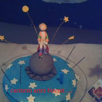 topo de bolo pequeno principe