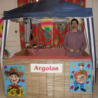 Barraca de Jogos para Festa Junina (argolas, boca do palhaço, pescaria, tomba latas, tiro ao alvo)
