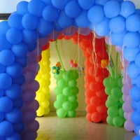 Arco de Balões, entrada ou mesas