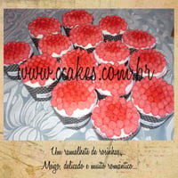 Cupcake - ramalhete
