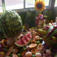 mesa frutas
