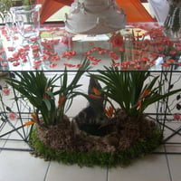 mesa do bolo decorada