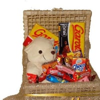 cesta de chocolate