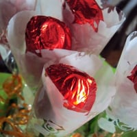 Rosas de chocolate