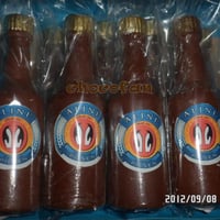 Garrafinha de chocolate personalizada.