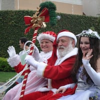 Papai Noel e Trenó
