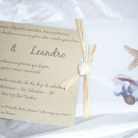 Convite de Casamento