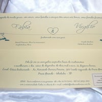 Convites de Casamento