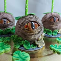 maça de chocolate personalizada dinossauro
