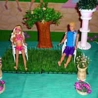 Decoração Barbie na piscina