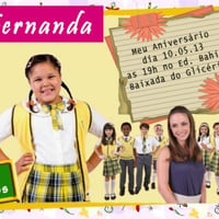 Convite do Carrocel com Envelope R$ 2,00 (mínimo 50 unid)