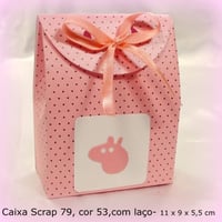 Caixinha Scrap para bombom